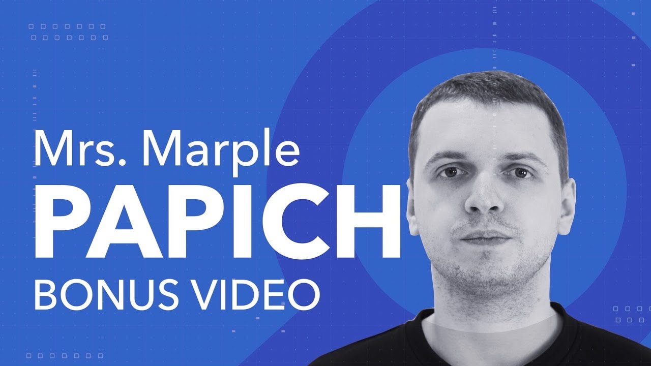 Вышел новогодний выпуск Mrs.Marple про Папича ,автор статьи Artem Uarabei |  Click-Storm